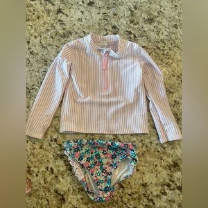 Ruffle Butts Kids Swim Wear 3T